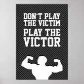 Motivierend Typografie-Zitat: Erfolg Poster (Vorne)