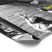 MOTIVIEREND Überwinden von Hindernissen Poster (Ecke)