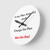 Motivierend Uhr für ein Büro (Winkel)