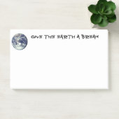 Motivierend Umwelterklärung Post-it Klebezettel (Büro)