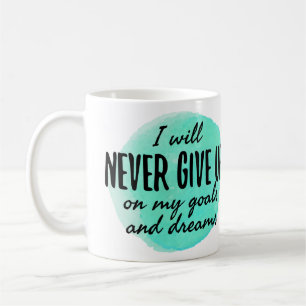 motivierend und ermutigende Zitate Kaffeetasse