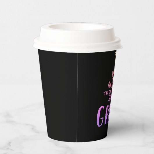 Motivierend und Inspirierend Zitat aus Neon Pappbecher (Rechts)