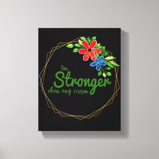 motivierend und inspirierende Erfolgsquoten Leinwanddruck (Vorderseite)