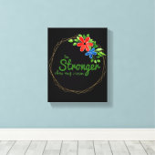 motivierend und inspirierende Erfolgsquoten Leinwanddruck (Insitu (Holzboden))