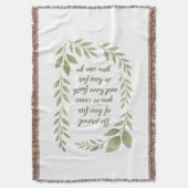 Motivierend und inspirierende Katzendecke Decke (Vorderseite Vertikal)