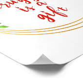 motivierend und inspirierende Worte für Arbeit Poster (Ecke)