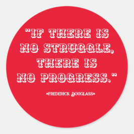 Motivierend und inspirierende Zitate Runder Aufkleber