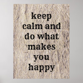 Motivierend und inspirierendes Zitat Poster