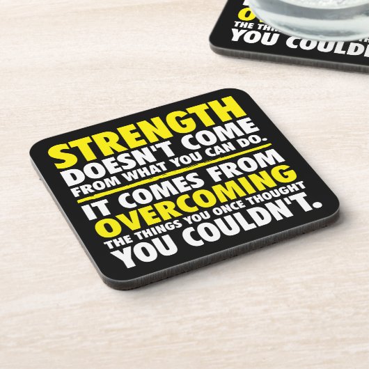 Motivierend Untersetzer (Linke Seite)