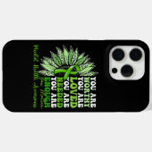 Motivierend Unterstützung Gewähr für psychische Ge Case-Mate iPhone Hülle (Rückseite (Horizontal))