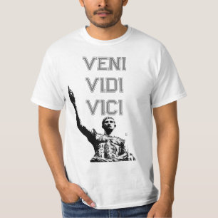 Motivierend Veni Vidi Vici Caesar Quote Mens T-Shirt