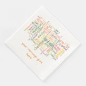 Motivierend Vertrauen Booster - Placebo - Effekt Serviette (Ecke)