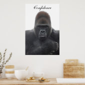 Motivierend Vertrauen Poster (Küche)