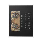 Motivierend Vorlage zur Eleganten Selbstverbesseru Notizblock (Rotiert)