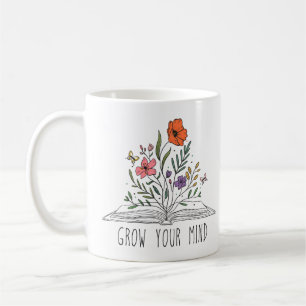 Motivierend Wachsen Sie Ihren Geist Geschenk Kaffeetasse