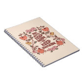 Motivierend Wachstum Notizblock (Rechte Seite)