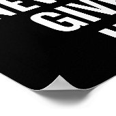 Motivierend Wall Art Entrepreneur Fitness Poster (Ecke)