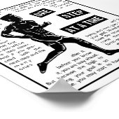 Motivierend Wanddekoration nach Goals Poster (Ecke)