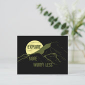 Motivierend Wanderangebote Postkarte (Stehend Vorderseite)