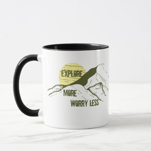 Motivierend Wanderangebote Tasse (Links)