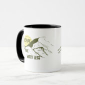Motivierend Wanderangebote Tasse (Vorderseite Links)