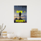 Motivierend Wandkunst Poster (Küche)