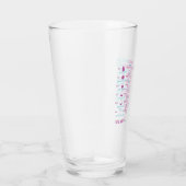 Motivierend Wassertracker Glas (Rechts)