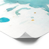 Motivierend Watercolor Wall Art Poster 10 (Ecke)