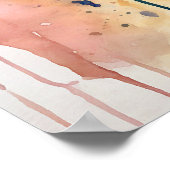 Motivierend Watercolor Wall Art Poster 12 (Ecke)