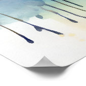 Motivierend Watercolor Wall Art Poster 27 (Ecke)