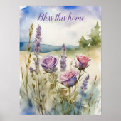 Motivierend Watercolor Wall Art Poster 41 (Vorne)