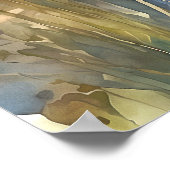 Motivierend Watercolor Wall Art Poster 72 (Ecke)