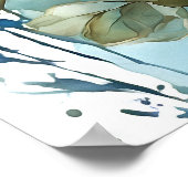 Motivierend Watercolor Wall Art Poster 76 (Ecke)