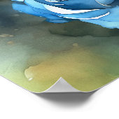 Motivierend Watercolor Wall Art Poster 77 (Ecke)