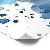 Motivierend Watercolor Wall Art Poster 78 (Ecke)