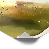 Motivierend Watercolor Wall Art Poster 92 (Ecke)