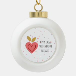 Motivierend Weihnachtsfamilienangebot Foto Keramik Kugel-Ornament