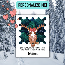 Motivierend Wendigo Cryptid Poster