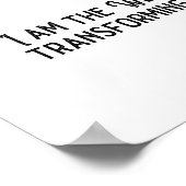 Motivierend Wendigo Cryptid Poster (Ecke)