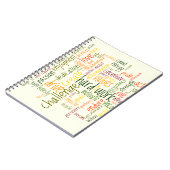 Motivierend Words #2 positiver Placebo-Effekt Notizblock (Linke Seite)