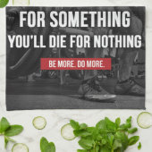 Motivierend Workout-Wörter Küchentuch (Gefaltet)