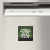 Motivierend Worte - Berg Magnet (In Situ (Geschirrspüler))