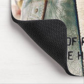 Motivierend Worte - Das Habit der Beständigkeit Mousepad (Ecke)