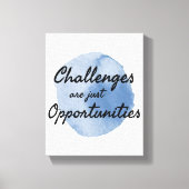 motivierend Worte für Arbeit und Erfolg Leinwanddruck (Vorderseite)