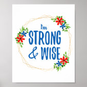 motivierend Worte für Erfolg und Lebenskampf Poster (Vorne)