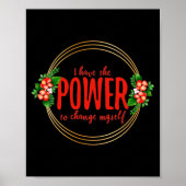 Motivierend Worte für Lebenskämpfe Poster (Vorne)