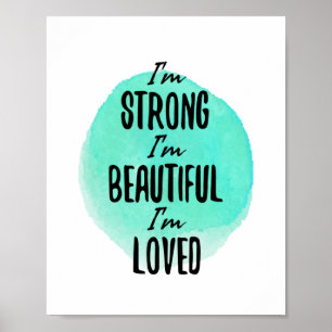 motivierend Worte für Träumer und harte Arbeiter Poster