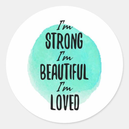 motivierend Worte für Träumer und harte Arbeiter Runder Aufkleber (Vorderseite)