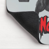 Motivierend Worte - Hunger Bleibe Mousepad (Ecke)