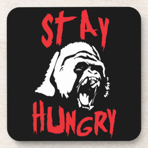 Motivierend Worte - Hunger Bleibe Untersetzer
